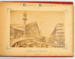 [Párizsi világkiállítás albuma, 1900] Exposition Universelle de 1900. Photogravures de ND Phot.
Pár...