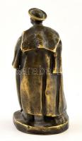 Szamosi Imre (1887-1965): Juhász, bronz, jelzett, talapzat nélkül, m:19,5 cm