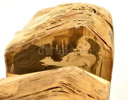 cca 1910 Mutoscope tekercs. International Mutoscope Reel Company. 7550 sz. tekercs, azonosítatlan au...