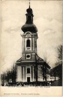 Szomolnok, Schmölnitz, Smolník; Római katolikus templom. Schoppell B. felvétele, Zbornák Józsefné kiadása / church