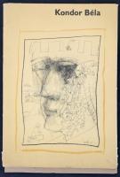 Kondor Béla. 12 db grafika ofszet reprodukciója. Bp., 1969, Corvina. Kicsit sérült papír mappában, jó állapotban.