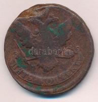 Orosz Birodalom 1766. 5k Cu "II.Katalin" T:3 
Russian Empire 1766. 5 Kopeks Cu "Cath...