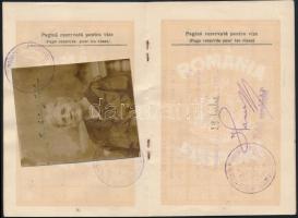 1922 Román útlevél / Romanian passport