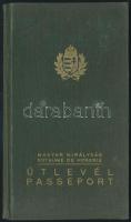 1938 Keményfedeles útlevél / Hungarian passport