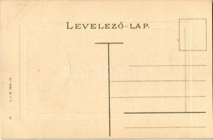 Pozsony, Pressburg, Bratislava; Városi színház, villamos, óra, Bohr Ernő üzlete / theatre, clock, tr...