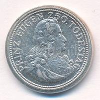 Ausztria 1986. Prinz Eugen Ag emlékérem (6,96g/20,5mm) T:1- kis ph. Austria 1986. Prinz Eugen Ag commemorative coin (6,96g/20,5mm) C:AU small edge error