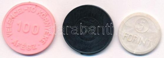 3db-os zseton tétel, közte "Szövetkezésben az erő / 100 - Velencei-tó környéke - ÁFÉSZ" T:...