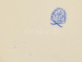 Herendi Oriental Garden mintás mélytányér, kézzel festett, jelzett, máz alatti hajszálrepedéssel, d:...