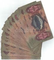 1930. 100P (30x) közte 2db sorszámkövető T:III,III-
Adamo P17