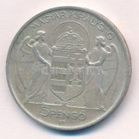 1939. 5P Ag "Horthy balra" T:1-,2 Adamo P8.2