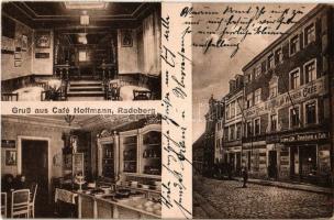 1926 Radeberg, Wiener Cafe und Conditorei Hoffmann / cafe and confectionery interior