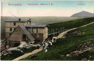 Krkonose, Riesengebirge; Rennerbaude / Rennerova bouda / tourist hotel