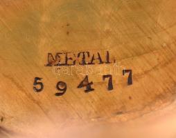 14 K arany, női zsebóra. Vésett tokkal, működő, szép állapotban, óratartó dobozzal / 14 C women'...