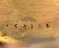 14 K arany, női zsebóra. Vésett tokkal, Működő állapotban, óratartó dobozzal / 14 C women's gol...