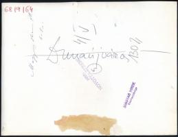1968 Dunaújváros, ABC Áruház, Novotta Ferenc fotója, 22,5×17,5 cm