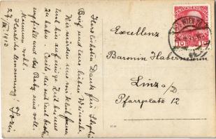 1913 Wien, Vienna, Bécs; Palais Toskana / palace. photo