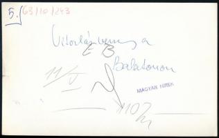 1963 Vitorlásverseny a Balatonon, sajtófotó, szélén kis szakadás, 12,5×20 cm