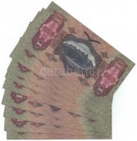 1930. 100P (12x) sorszámkövetők, csillagos sorozatszám T:I,I-