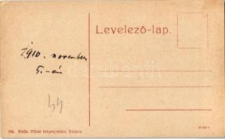 1916 Ráckeve, Árpád szobor. W. L. (?) 796. Kiadja Pilliser könyvnyomdája (EK)