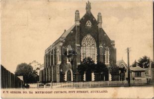 1907 Auckland, Methodist Church on Pitt Street