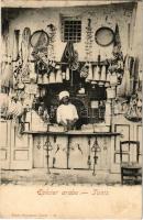 Tunis, Epicier arabe / Arabian grocer shop, folklore