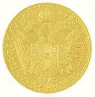 Ausztria 1915. Dukát Au "Ferenc József" utánveret (3,5g/0.986) T:1,1- Austria 1915. Ducat ...