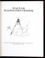Vegyes könyvtétel, nyomdászat és írás témában, 5 db: 

Magyar rajzolóművészek. Szerk.: Pérely Imre...