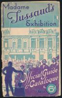 cca 1940  Madame Tussaud's Exhibition katalógus.