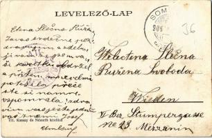 1906 Somorja, Samorín; a város látképe. Kassay és Németh kiadása / general view (Rb)