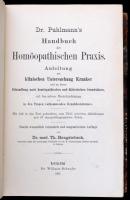 Dr. Puhlmann's Handbuch der Homöopathischen Praxis. Anleitung zur klinischen Untersuchung Krank...