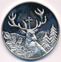 DN "Csodaszarvas" multicolor fém emlékérem (40mm) T:PP