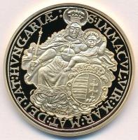 DN "A legértékesebb magyar érmék - I. Lipót tízszeres aranydukátjának replikája" aranyozot...