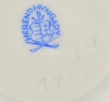 Herendi Eton mintás porcelán mokkás készlet. Kézzel festett, jelzett, hibátlan, hiányos