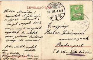 1908 Salgótarján, Sikló, iparvasút, csille. Kiadja Friedrich Gyula (EK)