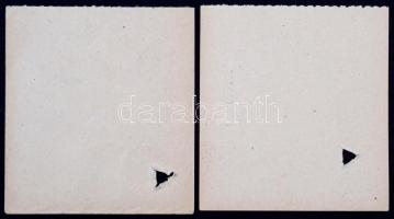 Budapest ~1950. "Zsiradékforgalmi Vállalat" zsírbeszolgáltatási utalványai 5Ft-20Ft értékb...