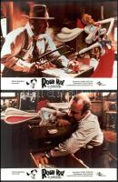 Roger nyúl a pácban, 12 db színes filmfotó, 18×24 cm