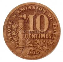 Franciaország / Lille 1915. 10c T:III- / France / Lille 1915. 10 centimes C:VG