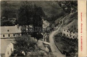 Hodrusbánya, Banská Hodrusa (Hodrushámor, Hodrusa-Hámre); Sörházvölgyi nyaralótelep. Kiadja Weisz Jakab / villa colony (EK)