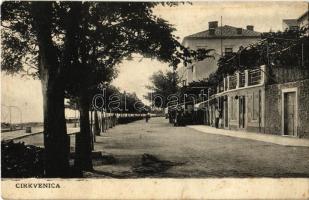 1909 Crikvenica, Cirkvenica; Strasse / street view