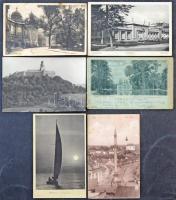 Kb. 600 db főleg RÉGI motívumlap, sok századfordulós / Cca. 600 mostly pre-1945 motive postcards, with many from the turn of the century
