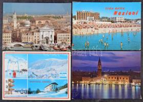 Kb. 650 db MODERN üdvözlő motívumlap / Cca. 650 modern greeting motive postcards
