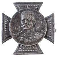 Német Birodalom 1914. Hindenburg fém jelvény (26mm) T:2 German Empire 1914. Hindenburg metal badge (26mm) C:XF