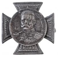 Német Birodalom 1914. "Hindenburg" fém jelvény (26mm) T:2 German Empire 1914. "Hindenburg" metal badge (26mm) C:XF