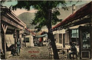 1909 Ada Kaleh, Török bazár, üzletek / Turkish bazaar, shops (Rb)
