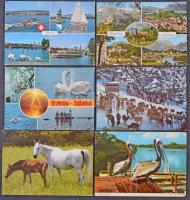 Kb. 700 db MODERN külföldi városképes lap és motívumok / Cca. 700 modern European town-view postcards and motives