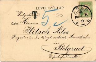 1900 Arad, Gép waggongyár (vagongyár) és vasöntöde. Kiadja Rózsa Géza / wagon factory, iron foundry ...