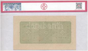Japán 1946. 10Y lezárt "ACG" tokban T:III 
Japan 1946. 10 Yen in enclosed "ACG"...