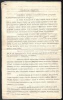 1929 Ferenczy Ödön sportvezető gépelt, aláírt leírása az Athénban rendezett svájci-görög játékokról