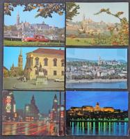 Kb. 800 db MODERN főleg magyar városképes lap / Cca. 800 modern mostly Hungarian town-view postcards