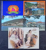 Kb. 700 db MODERN magyar és külföldi városképes lap / Cca. 700 modern Hungarian and European town-view postcards